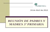 2º reunión padres 3º Primaria 2011-2012