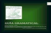 Guía Gramatical Lengua Adicional al Español II 2012-A