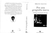 Milton Santos Por Una Geografia Nueva Completo