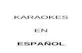 Karaokes - Listado Español [subido por cyberrene]