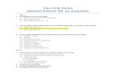 Taller Para Ministerios de Alabanza (Temario)