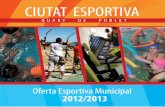 Oferta Esportiva Municipal de Quart de Poblet 2012-2013