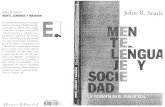 Mente, Lenguaje, Sociedad.cap 5. J. Searle