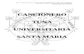 Cancionero Tuna Universidad Católica Santa María