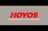 HOYOS y CIA - Paleta de Productos