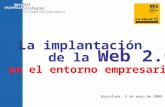 La implantación de la Web 2.0 en el entorno empresarial