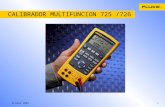 Instrucción calibradores procesos FLUKE 725-726 III