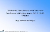 Diseño de Estructuras de Concreto Conforme al Reglamento ACI 318-05 TALLER
