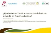CCAFS y Sector Privado en América Latina