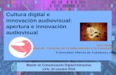 Màster CDI (Universitat de Vic): proyectos audiovisuales innovadores