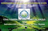 Introducción visión de paz de Sun Myung Moon UPF Argentina