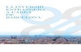La inversio estrangera a l'àrea de Barcelona