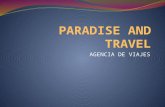 Paradise and travel POWER POINT