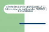 Manifestaciones Neurologicas en Enfermedades de Las Glándulas Tiroides