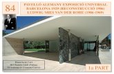 84. PAVELLÓ ALEMANY. MIES van der ROHE