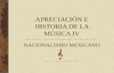 Aprec. e historia de la música en México 4