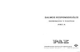 Editorial Ppc - Salmos Responsoriales Domingos y Fiestas Tres Ciclos