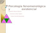 Psicología fenomenológica  y  existencial