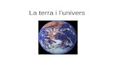 La Terra i l’univers