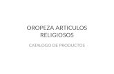 Catalogo Oropeza
