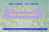 Fotos Villa Barranca Oeste I.Casa De Campo