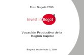 Bogotá 2038 - Sesión Vocación productiva de la Región - Presentación Virgilio Barco