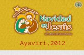 Navidad es Jesús Ayaviri 2012