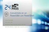 Conviértete en un PowerDBA con PowerShell