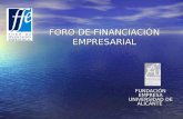 FUNDEUN. Fondo de Financiación Empresarial de Alicante.