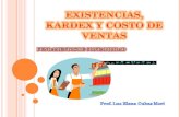 Existencias Kardex y Costo de Ventas