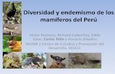 6. Diversidad y Endemismo de Mamiferos - Carlos Tello