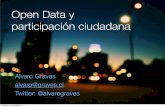 Open Data y participación ciudadana-Alvaro Graves