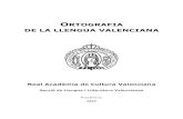 Ortografia de La Llengua Valenciana