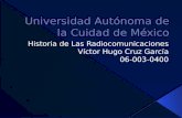 Linea de tiempo radiocomunicaciones UACM