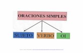 ORACIONES SIMPLES 3