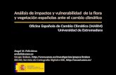 Impactos y vulnerabilidad de la flora española ante el cambio climático