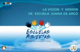 Escuelas Abiertas Juana De Arco   Mision Y Vision