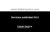 Futbol-Tactico servicios publicidad 2012