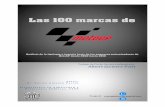 Las 100 marcas de MotoGP. Análisis de la tipología e impacto bruto de las empresas patrocinadoras de los equipos de MotoGP desde 2002 hasta 2010.