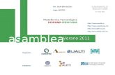 Presentación Estratégica de la Plataforma Tecnológica Hispano-Mexicana