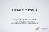 Introducción a HTML5 y CSS3 AWGR