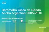 Barómetro CISCO de Banda Ancha - Argentina (Dic 2010)