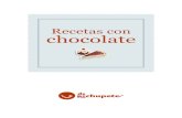 Recetario chocolate