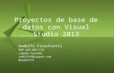 Proyectos de Base de Datos con Visual Studio 2013