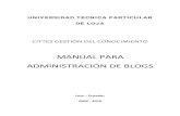 Manual blogs