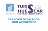 Pasos para crear un blog en word press