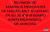 Reunion Marinos Mercantes Guaymas 2008