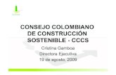 Negocios Verdes - Presentación Consejo Colombiano de Construcción Sostenible