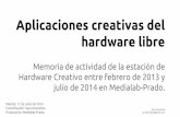Memoria de la colaboración con Medialab-Prado (2013 - 2014)