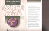 Biología Celular y Molecular  de Robertis- 4 ED.